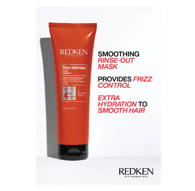 REDKEN Frizz Dismiss Mask Intense Smoothing Hair Treatment 8.5 oz