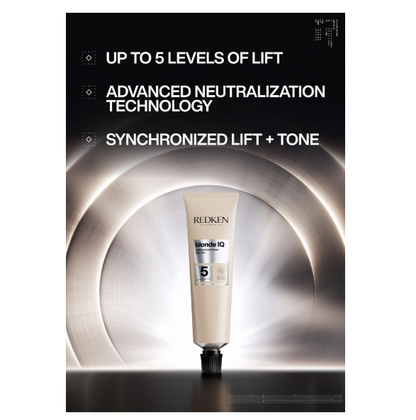 REDKEN Blonde IQ 5 Calibrated Anti-Brass High-Lift Hair Color - 2.1 oz