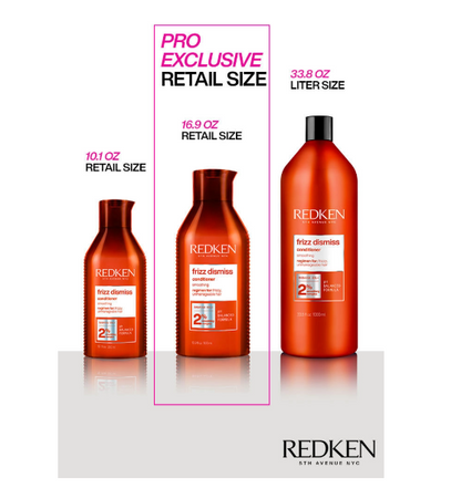 REDKEN Frizz Dismiss Sulfate Free Conditioner for Frizzy Hair
