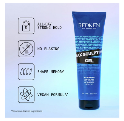 REDKEN Max Sculpting Gel - 8.5 oz