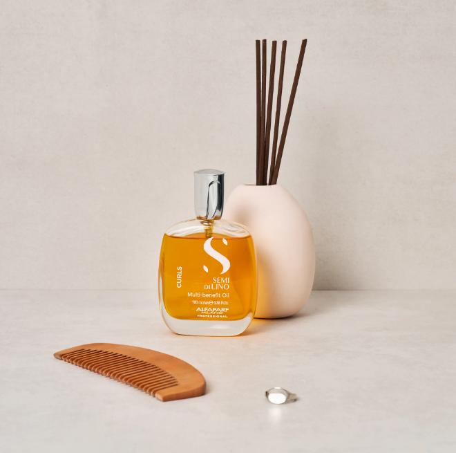 ALFAPARF MILANO Semi di Lino Curls Multi-Benefit Oil - 3.38 oz