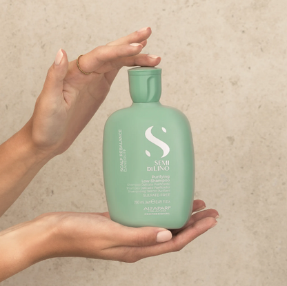 ALFAPARF MILANO Semi di Lino Purifying Low Shampoo - 8.45 oz