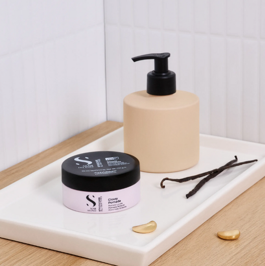 ALFAPARF MILANO Semi di Lino Glossy Pomade - 90 ml