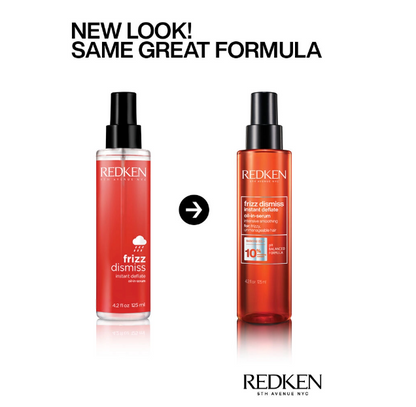 REDKEN Frizz Dismiss Instant Deflate Oil-In-Serum 4.2 oz for Frizzy Hair