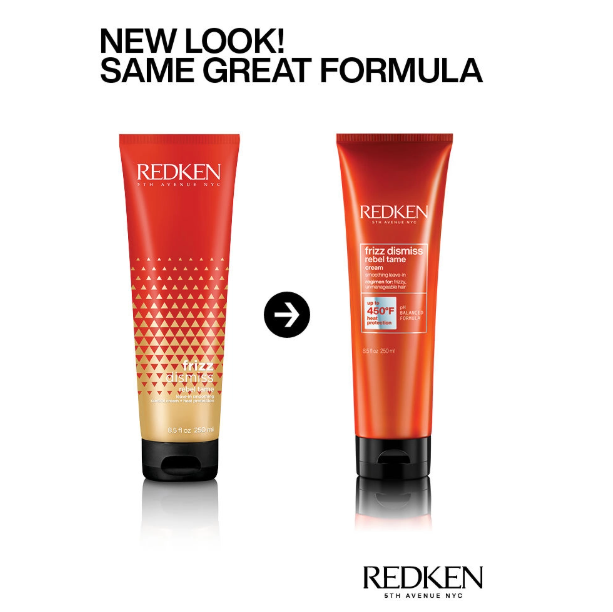 REDKEN Frizz Dismiss Rebel Tame Heat Protecting Cream 8.5 oz