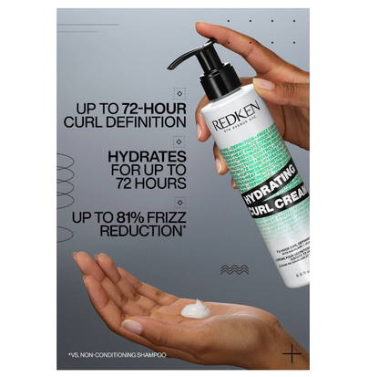 REDKEN Hydrating Curl Cream 6.8 oz – Curl Definition & Frizz Control