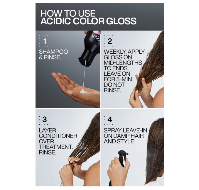 REDKEN Acidic Color Gloss Heat Protection Leave-In Treatment 6.8 oz