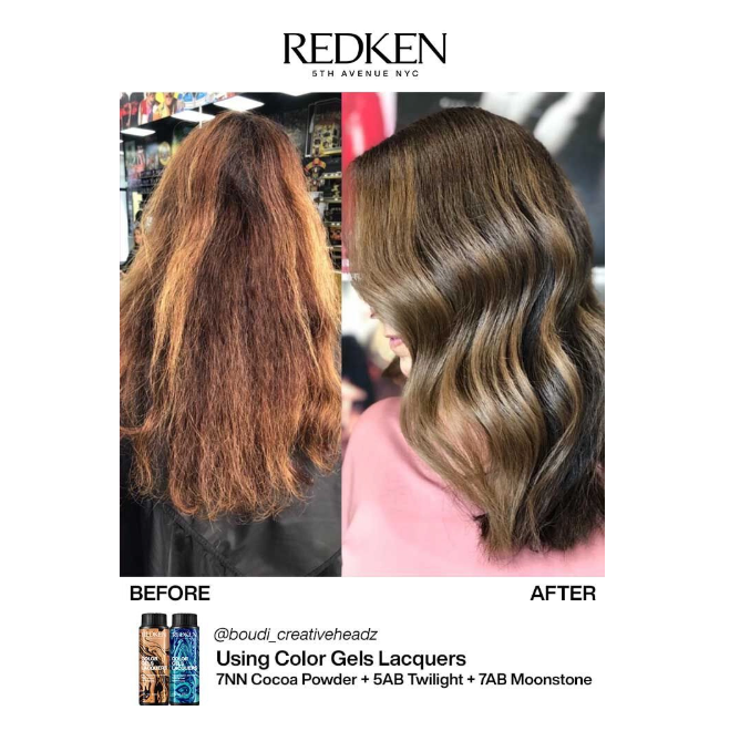 REDKEN Color Gels Lacquers | Professional Permanent Liquid Hair Color   2 FL.OZ