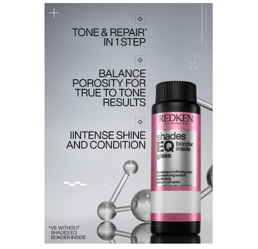 REDKEN Shades EQ Bonder Inside Demi-Permanent Hair Color 2.1 oz