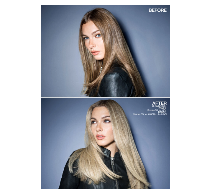 REDKEN Blonde IQ 9+ Calibrated Anti-Brass Lightener