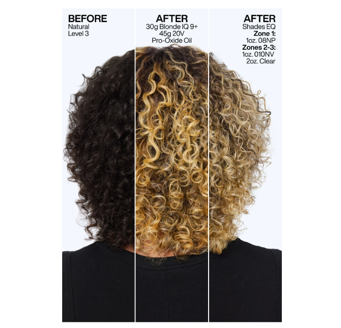 REDKEN Blonde IQ 9+ Calibrated Anti-Brass Lightener