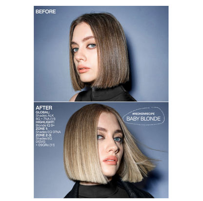 REDKEN Blonde IQ 9+ Calibrated Anti-Brass Lightener
