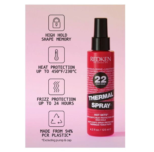 REDKEN Thermal Spray 22 High Hold - 4.3 oz