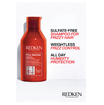 REDKEN Frizz Dismiss Sulfate Free Shampoo for Frizzy Hair