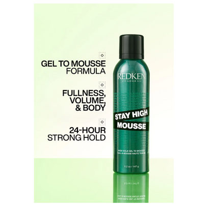REDKEN Stay High Mousse 5.2 oz