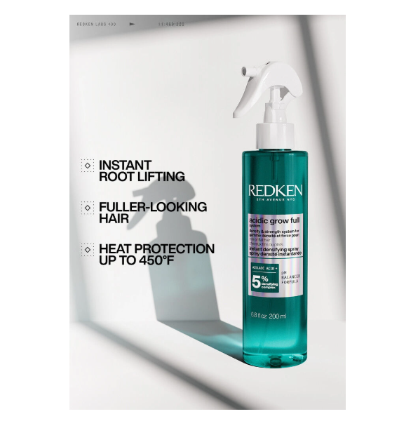 REDKEN Acidic Grow Full System Instant Densifying Spray 6.8OZ.