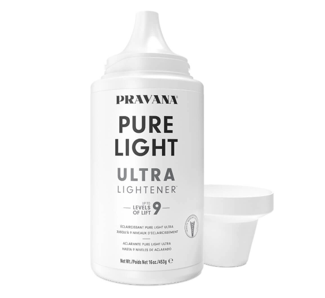 PRAVANA Pure Light Ultra Lightener Up to 9 Levels 24 oz / 680 g – Professional Hair Lightener