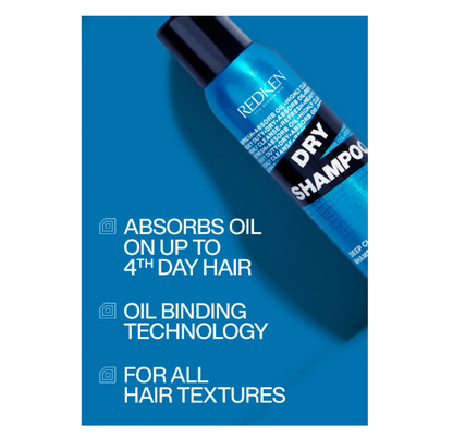 REDKEN Deep Clean Dry Shampoo – Maximum Oil Absorption