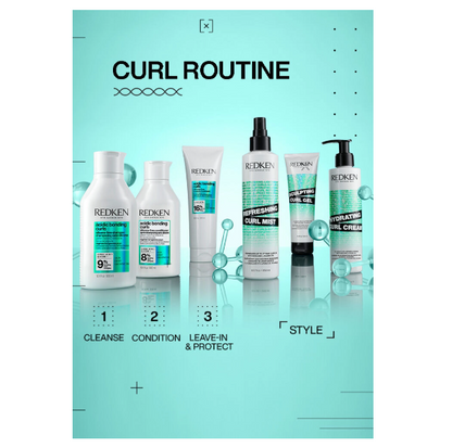 REDKEN Sculpting Curl Gel 8.5 oz – Curl Defining Gel for Wavy & Curly Hair