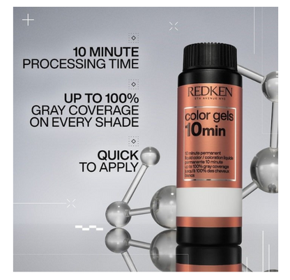 REDKEN Color Gels 10 Min Express Liquid Permanent Hair Color - 2 fl oz