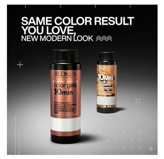 REDKEN Color Gels 10 Min Express Liquid Permanent Hair Color - 2 fl oz