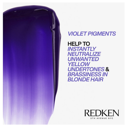 REDKEN Color Extend Blondage Express Anti-Brass Purple Hair Mask - 8.5 oz