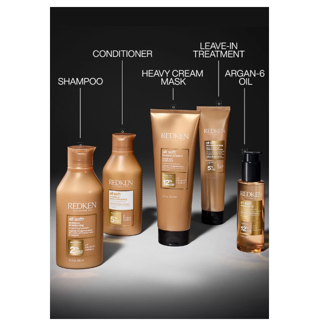 REDKEN All Soft™ Moisture Restore Leave-In Treatment with Hyaluronic Acid - 5.1 oz