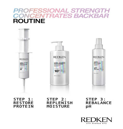 REDKEN Acidic pH Sealer – Salon Exclusive Customizable Treatment 8.5 oz