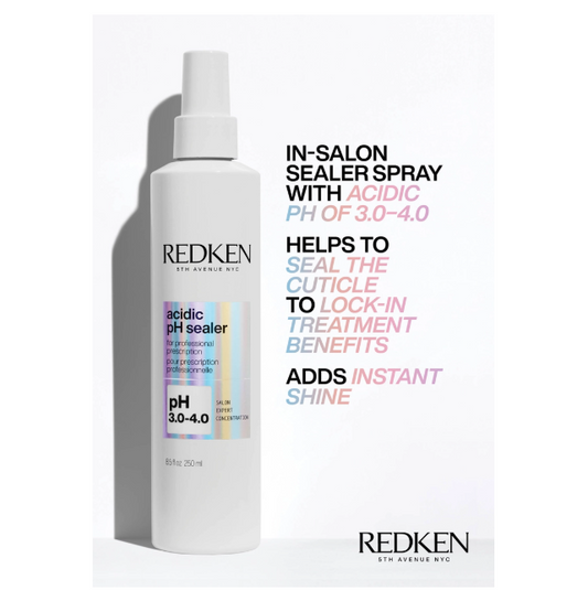REDKEN Acidic pH Sealer – Salon Exclusive Customizable Treatment 8.5 oz