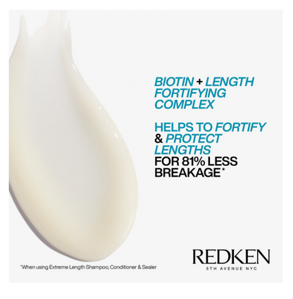 REDKEN Extreme Length Leave-In Conditioner for Hair Growth - 5.1 oz