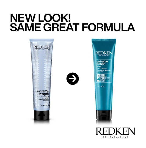 REDKEN Extreme Length Leave-In Conditioner for Hair Growth - 5.1 oz