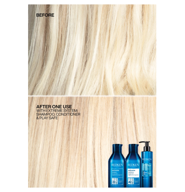 REDKEN Extreme Play Safe  Leave-In Treatment for Damaged Hair - 6.8 oz