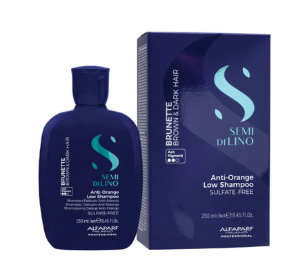 ALFAPARF MILANO Brunette Intense Anti-Orange Low Shampoo