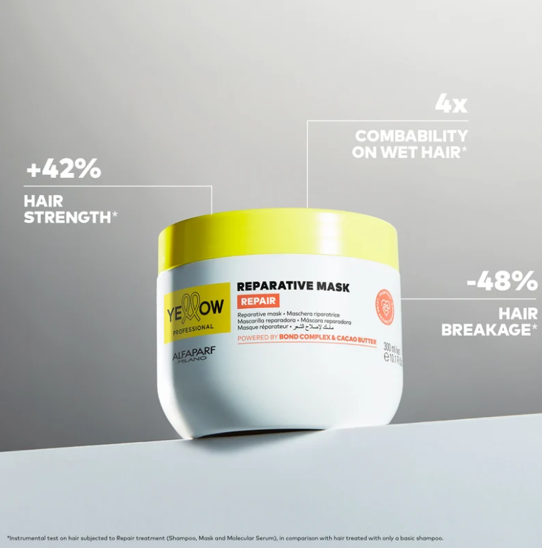 ALFAPARF MILANO Yellow Reparative Mask