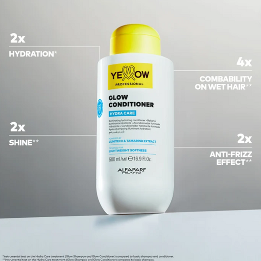 ALFAPARF MILANO Yellow Hydra Glow Conditioner - 16.9 oz