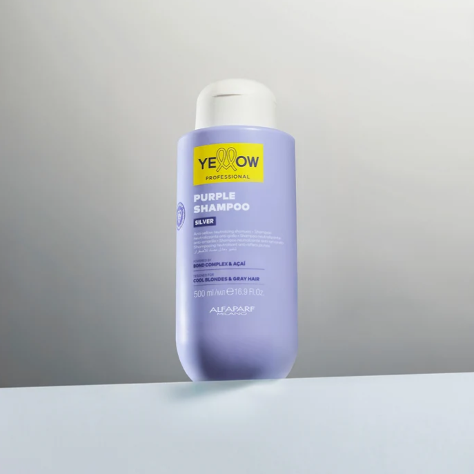 ALFAPARF MILANO Yellow Silver Purple Shampoo - 16.9 oz