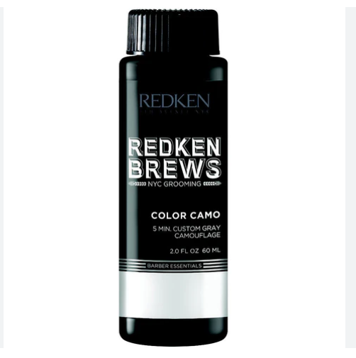 Redken Brews Color Camo 5 Minute Custom Gray Camouflage.