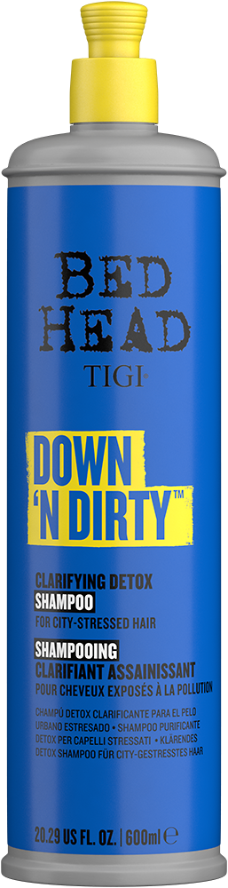 Bed Head by TIGI Down N' Dirty Clarifying Detox Shampoo for Cleansing