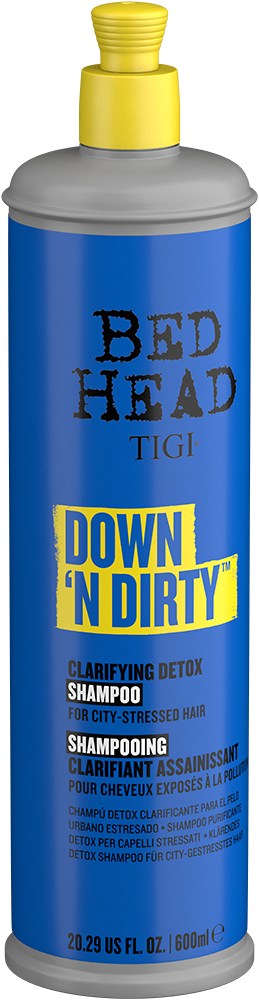 Bed Head by TIGI Down N' Dirty Clarifying Detox Shampoo for Cleansing