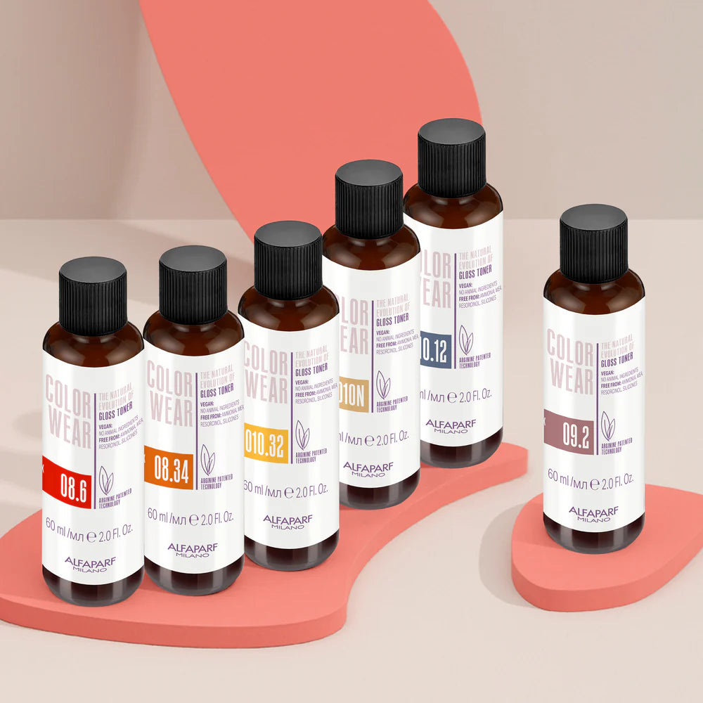 Alfaparf Milano Color Wear Gloss Toner Vegan Ammonia-Free Hair Color