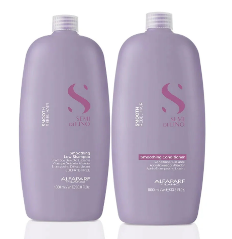 Alfaparf Milano Semi di Lino Smoothing Low Shampoo & Conditioner