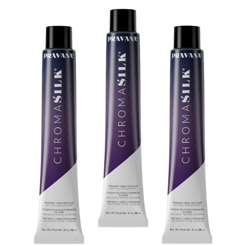 PRAVANA ChromaSilk Creme Hair Color 3 oz. – Professional Permanent Hair Color