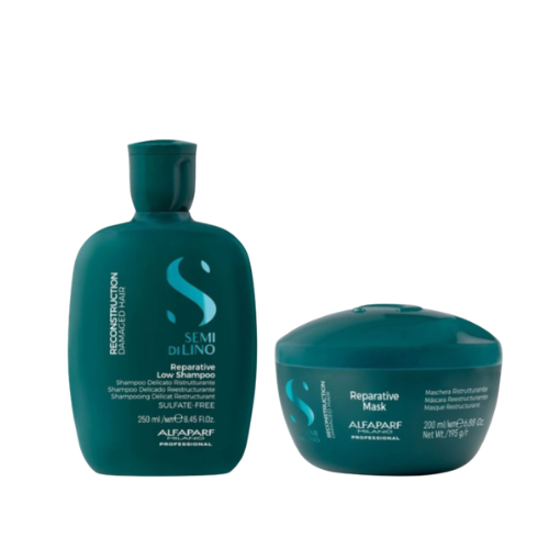Alfaparf Milano Limited-Edition Semi di Lino Reconstruction Shampoo & Mask