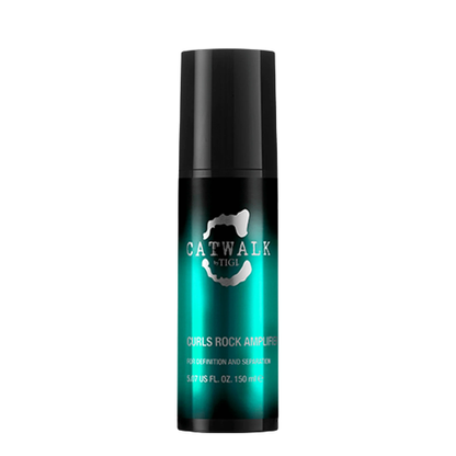 Catwalk by TIGI Curls Rock Amplifier 5.07 oz / 150 ml – Curl Defining Cream for Wavy & Curly Hair