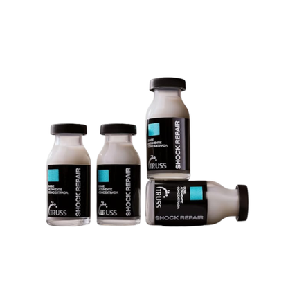 TRUSS Shock Repair Treatment 4-Week Supply – Intensive Hair Reconstruction Serum for Damaged, Dry & Weak Hair