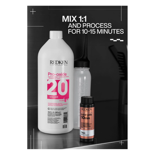 REDKEN Color Gels 10 Min Express Liquid Permanent Hair Color - 2 fl oz