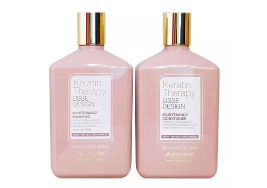 Alfaparf Milano Keratin Therapy Shampoo & Conditioner-Lisse Design
