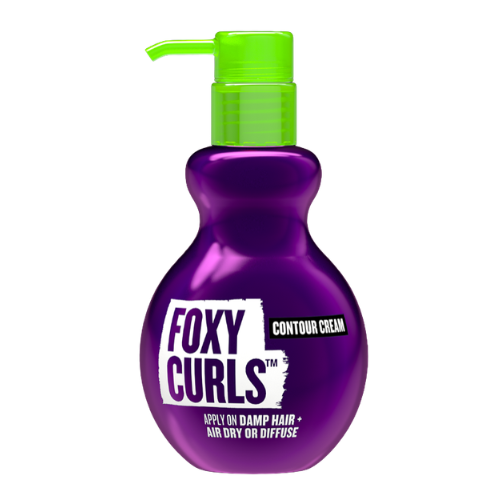 Bed Head by TIGI Foxy Curls Contour Cream 6.76 fl oz – Curl Defining & Anti-Frizz Styling Cream