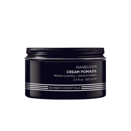 REDKEN Brews Maneuver Cream Pomade 3.4 oz – Medium Hold Styling