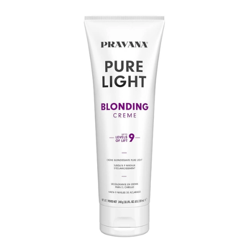 Pravana Pure Light Blonding Creme | Up to 9 Levels of Lift  8.5 fl oz